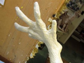 Year of the Paper Mache dragon-feet