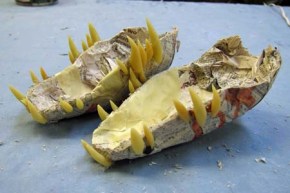 Year of the Paper Mache dragon-teeth