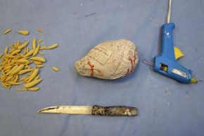 Year of the Paper Mache dragon-jaws