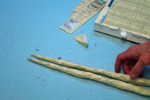 Paper Mache Drogon- parts for tongue