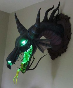Paper Mache Maleficent