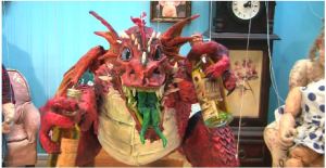 Rum and Paper Mache Dragon