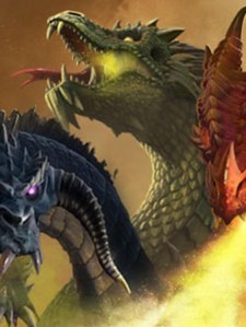 Paper Mache Tiamat - wallpaper