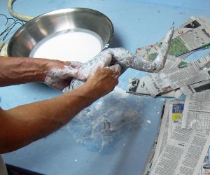 paper mache the appendages