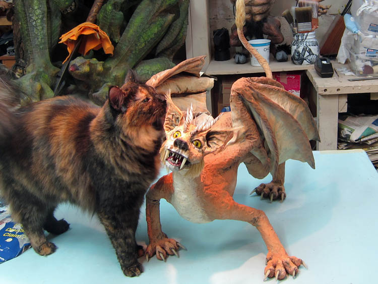 mazzy and cat dragon -small